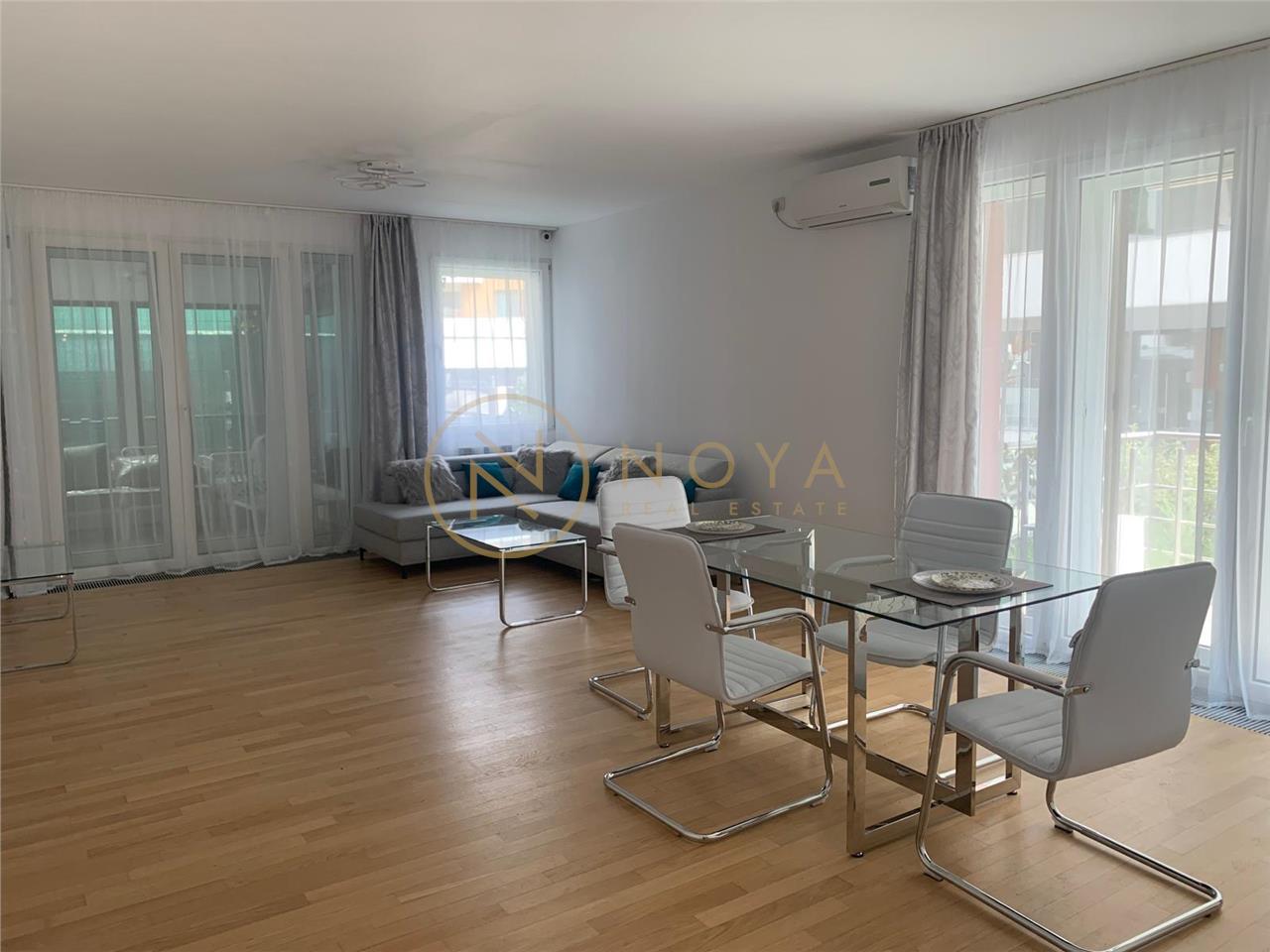 Vanzare apartament 3cam cu gradina de 80mp Herastrau