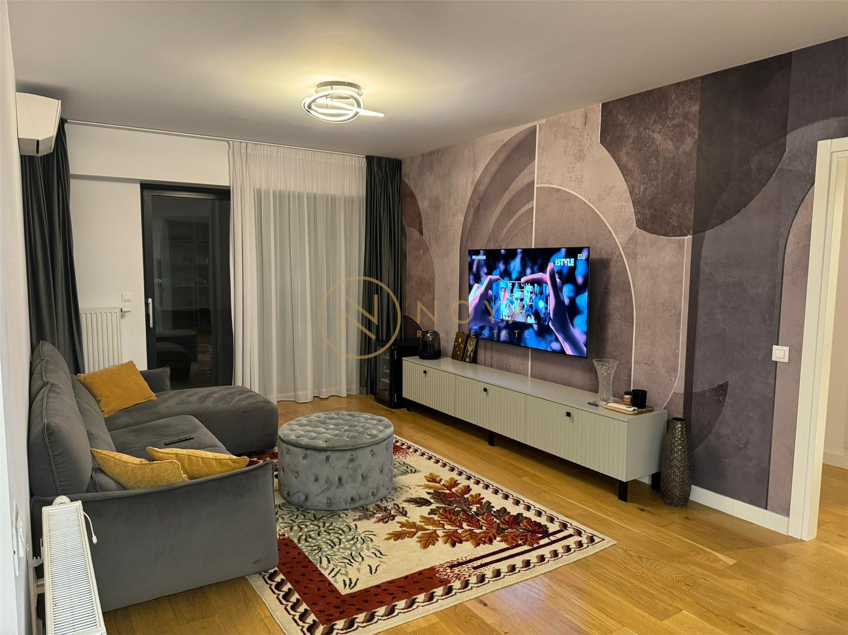 Apartament de 3 camere mobilat Aviatiei Upground metrou Pipera