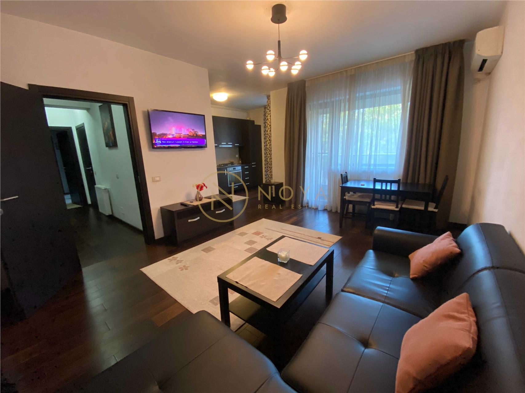 Apartament cu 3 camere mobilat | 19th Residence - metrou Grozavesti